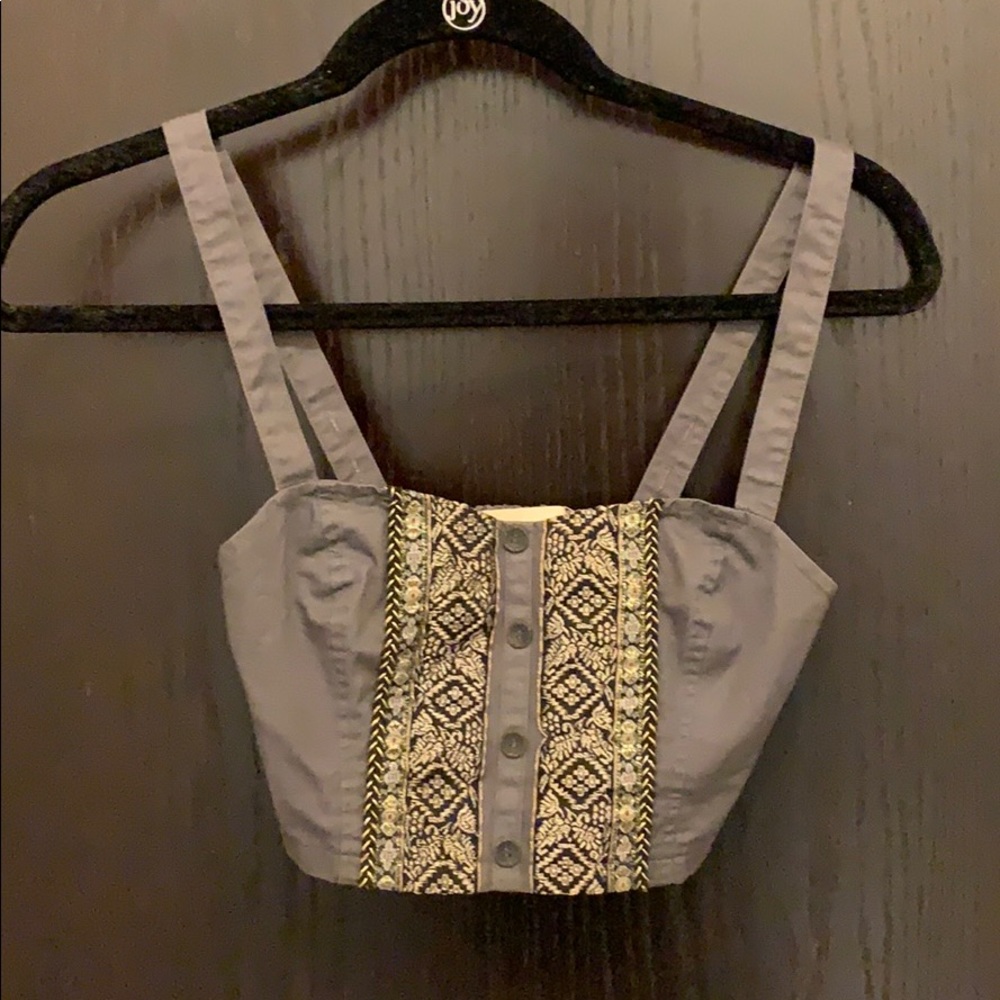Urban Outfitters Embellished Crop Top
